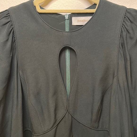 ZIMMERMANN Crew Neck Keyhole Long Dress - Picture 9 of 14